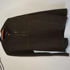 SMARTWOOL Dark Green Pull Over Fleece Jacket